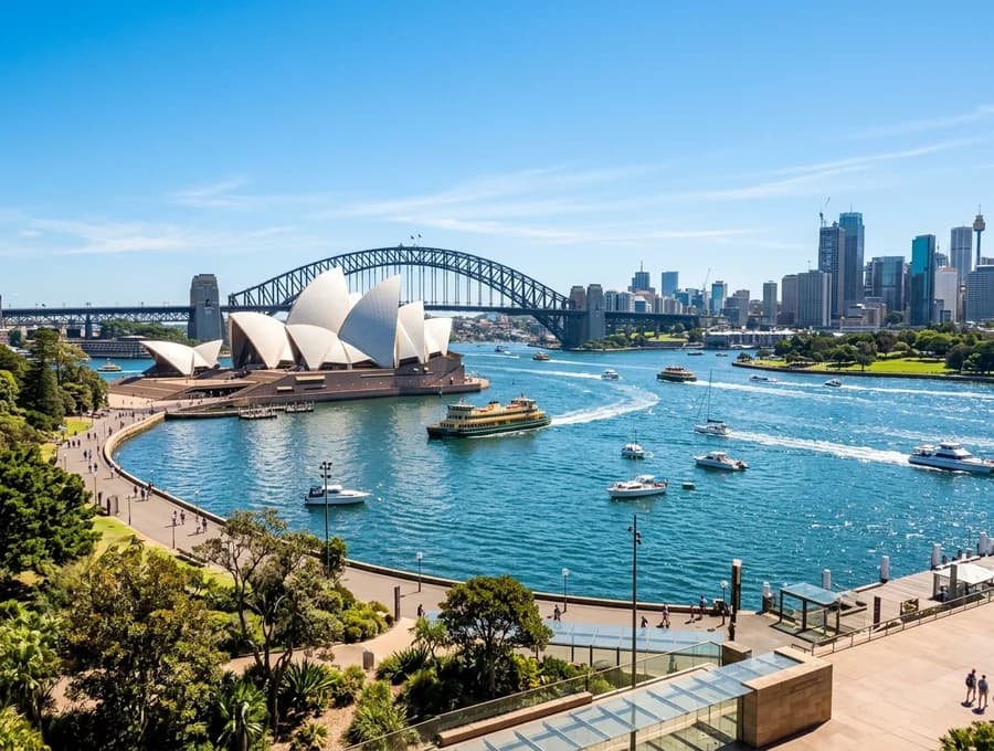Sydney Opera House and Harbour — Web Development Partner for Australian Businesses